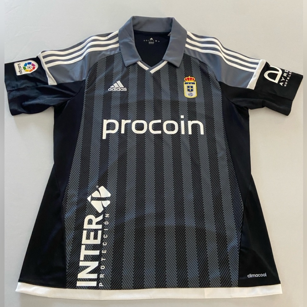 NWT Men’s Adidas Real Oviedo 2016/17 away jersey size L